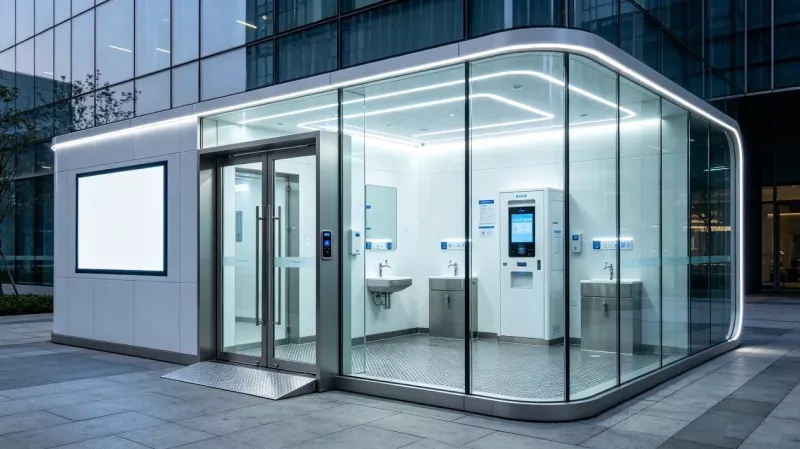 Prefabricated Steel Public Restroom