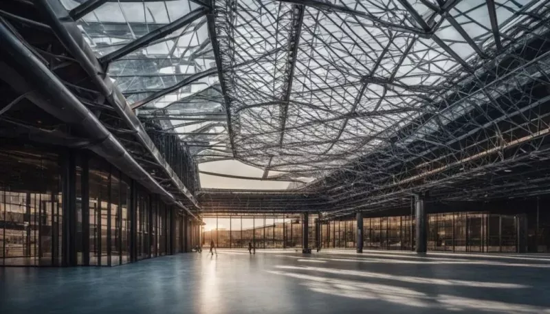 Space Grid ფოლადის ჩარჩო სადგურები