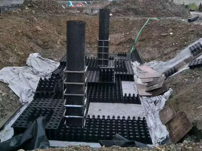 ფოლადის წვიმის წყლის კოლექციის შენობა